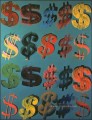 Dollarzeichen 3 Andy Warhol
